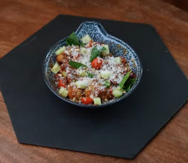 Ensalada de Patata y Pesto Rojo