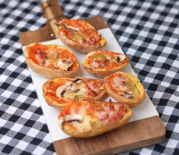 Mini Pizzas de Patata 4 estaciones