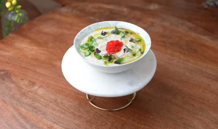 Patatas cremosas con trufa